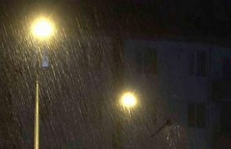 Aksaray’da şiddetli yağmur etkili oldu