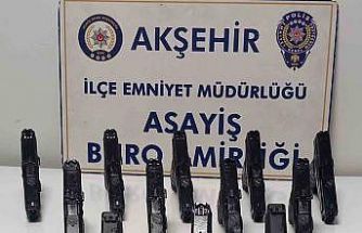 Akşehir’de silah kaçakçılığı operasyonu: 6 tutuklama