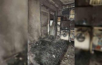 Alanya’da apartman dairesinde yangın korkuttu