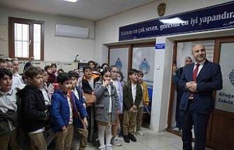Aliağa Belediyesi Zabıta Müdürlüğü minik misafirlerini ağırladı