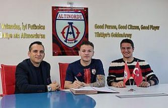 Altınordu’dan orta sahaya takviye