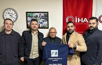 Anahtar Partili gençlerden İHA’ya ziyaret