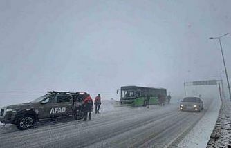 Ani tipi kazaya neden oldu, yardıma ekipler koştu