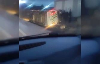 Ankara’da servis aracı yan yattı: 7 yaralı