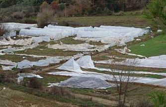 Antalya’daki hortum anı kamerada: Konteynerler savruldu, araç gitmekte zorlandı