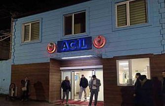 Asker uğurlama eğlencesi hastanede bitti