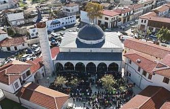 Asrın felaketinde yerle bir olan Habibi Neccar Camii’nde 6 Şubat’ın ardından ilk cuma namazı kılındı