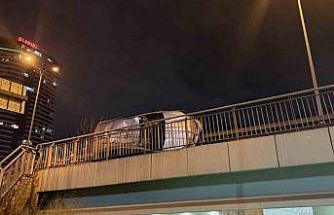 Avcılar E-5 yan yolda kaza: 2 yaralı