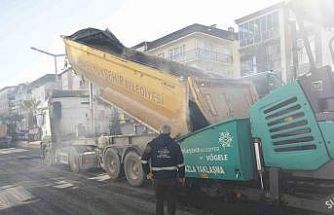 Aydın Büyükşehir’den Doğu Çevre Bulvarı’na sıcak asfalt dokunuşu