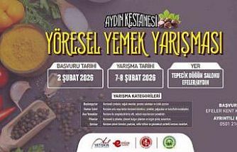 Aydın kestanesi yöresel yemek yarışmasıyla tanıtılacak