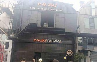 Bahçelievler’de polyester fabrikasında korkutan yangın