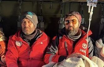 Bahçesaray’da iki hasta helikopterle Van’a sevk edildi