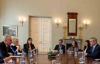 Bakan Fidan, Litvanya Cumhurbaşkanı Nauseda ile görüştü