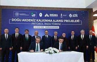 Bakan Kacır, Kahramanmaraş’ta SOGEP projelerinin imza törenine katıldı