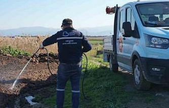 Balıkesir Büyükşehir’in haşerelere karşı mücadelesi sürüyor