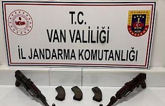 Başkale’de uzun namlulu silah ele geçirildi