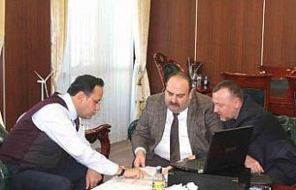 Başkan Hamamcı’nın yeni projeler için Ankara ziyareti