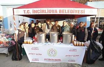 Başkan Kaya’dan Acarlar Pazarı’nda esnaf ve vatandaşlara sıcak çorba