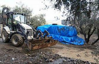 Başkan Şimşek yağıştan etkilenen mahallelerde incelemelerde bulundu