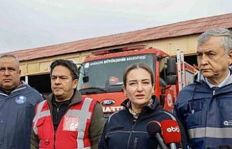 Başkan Vekili Özdemir: "Son 24 saatte metrekareye 200 mm yağış düştüğü tespit edildi"