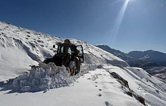 Batman kırsalında kar kalınlığı 1 metreyi aştı, yollar kapandı