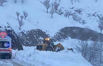 Batman’da köyde mahsur kalan hasta 7 saatlik çalışma ile kurtarıldı