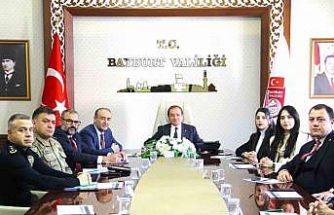 Bayburt’ta çocukların korunmasına yönelik yapılan çalışmalar değerlendirildi