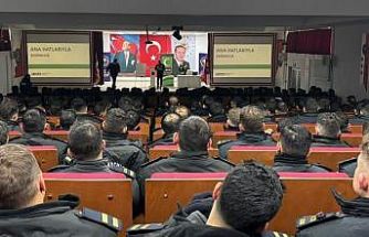 Bayburt’ta POMEM öğrencilerine bağımlılıkla mücadele eğitimi verildi