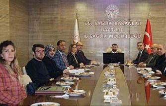 Bayburt’ta tüberkülozla mücadele çalışmaları değerlendirildi