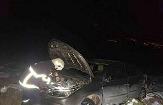 Belen’de trafik kazası: 2 yaralı