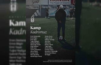 Beşiktaş’ta Antalya kampı kadrosu belli oldu