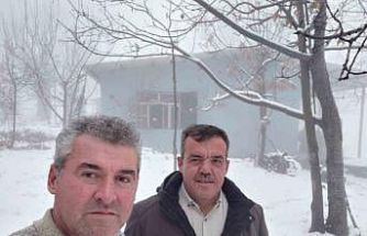 Beyaz örtüyü gören Aydınlılar zirveye tırmandı