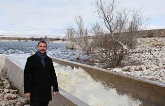 Beylikova Barajı’nda su depolama çalışmaları devam ediyor