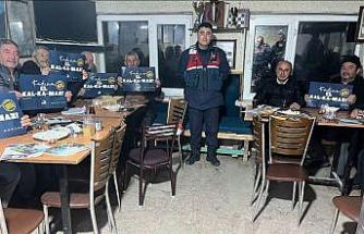 Bilecik’te jandarmadan köy halkına asayiş ve güvenlik bilgilendirmesi