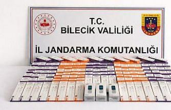 Bilecik’te kaçakçılık operasyonu