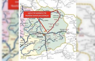 Bingöl-Erzurum karayolu tır trafiğine kapatıldı