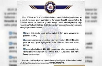 Bingöl’de hırsızlık yapan şüpheli tutuklandı