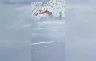 Bingöl’de rahatsızlanan genç, ambulans helikopterle hastaneye yetiştirildi