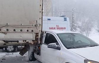 Bingöl’de trafik kazası: 1 yaralı