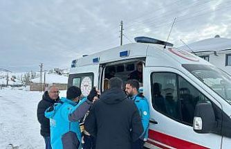 Bingöl’de UMKE’den zorlu kış şartlarında hayat kurtaran müdahale