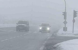 Bingöl’de yoğun sis görüş mesafesini düşürdü: Sürücüler zor anlar yaşadı