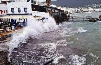 Bodrum’a fırtına uyarısı