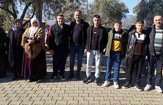 Bozdoğan’da askerler Kur’an-ı Kerim ve Türk Bayrağı ile uğurlandı