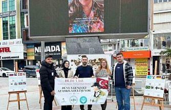 Burhaniye’de üniversitelilerden anlamlı bir proje