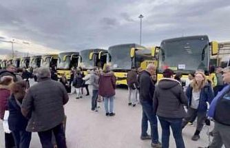 Bursa Terminali’nde yılbaşı dönüş yoğunluğu