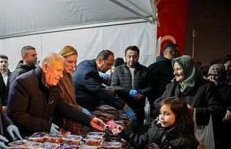 Bursa’da Miraç Kandili bereketi