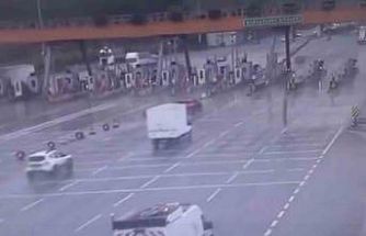 Bursa’da otoyolda pes dedirten görüntü: Ters şeritte kilometrelerce ilerledi