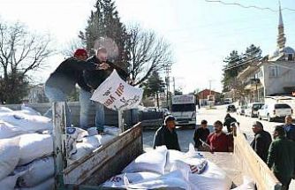 Büyükşehir’den 2025 yılında hayvancılığa 503 bin 625 kg yem desteği