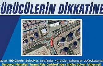Büyükşehirden sürücülere ‘yol çalışması’ uyarısı