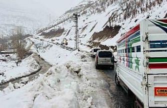 Buzlanma kazayı beraberinde getirdi: 2 yaralı